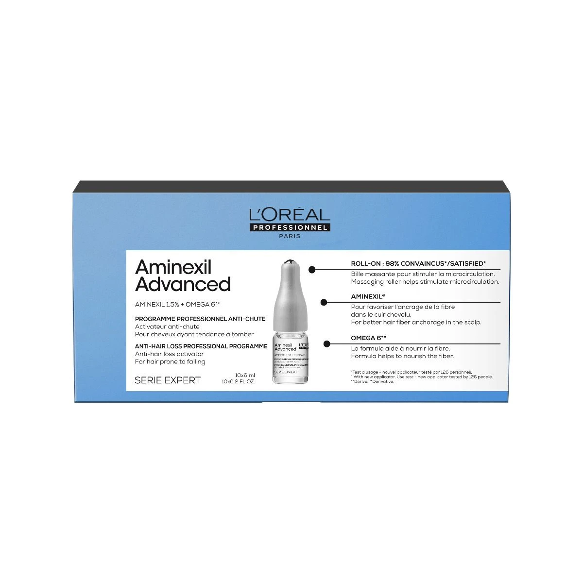L'Oreal L'Oréal Aminexil Advanced Anti-Hair Loss Activator Programma 10x6ml 3 L'Oreal L'Oréal Aminexil Advanced Anti-Hair Loss Activator Programma 10x6ml