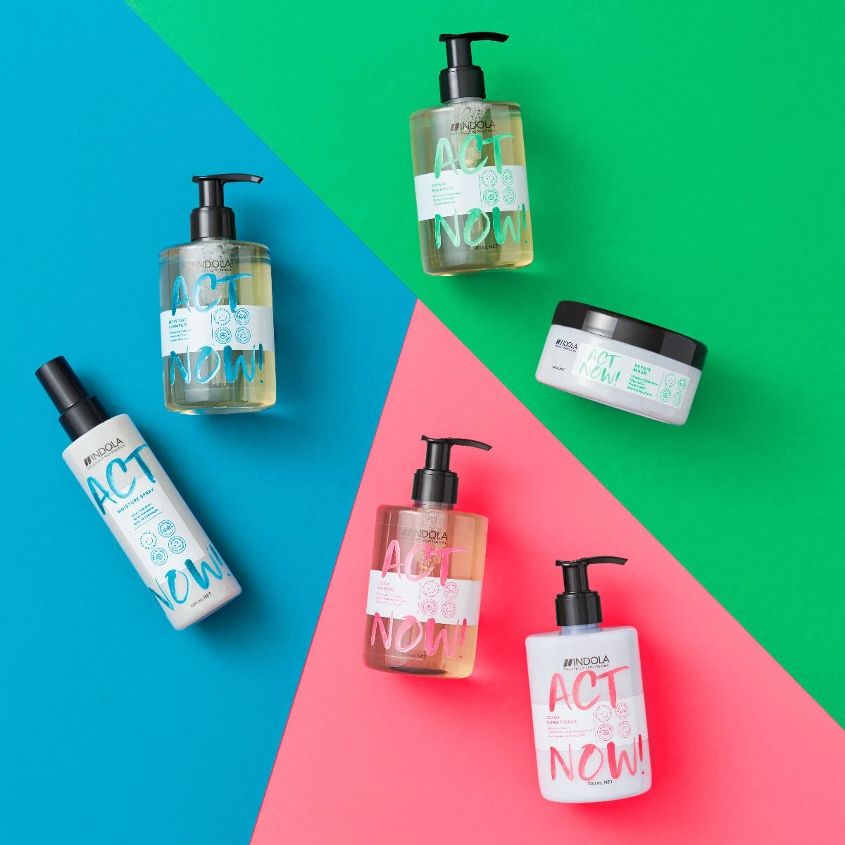 Indola ACT NOW! Moisture Spray 200ml 6 Indola ACT NOW! Moisture Spray 200ml - Afbeelding 4