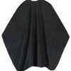 Trend-Design Kapmantel Classic Button Zwart 135x150cm 2 Trend-Design Kapmantel Classic Button Zwart 135x150cm -Haarverzorging trend design kapmantel classic button zwart 135x150cm